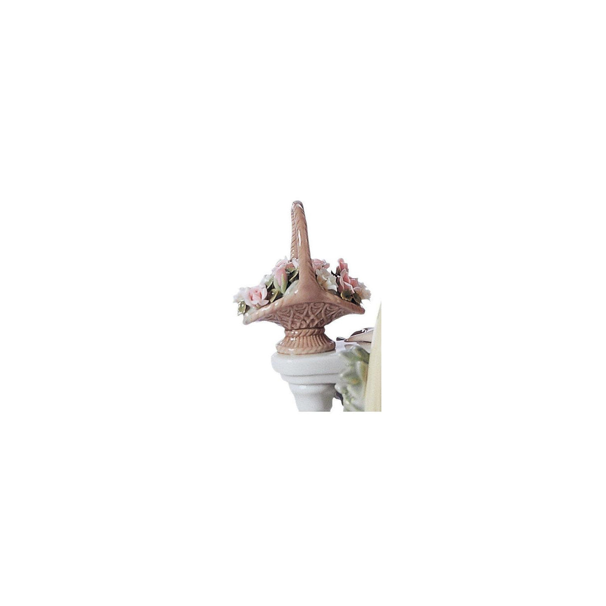 LLADRO' Figurina Dama 35x17cm Porcellana
