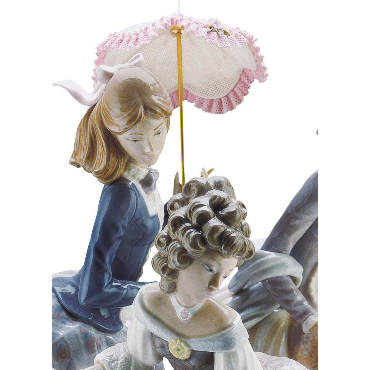 LLADRO' Scultura Tre Sorelle Edizione Limitata 35x34cm Porcellana