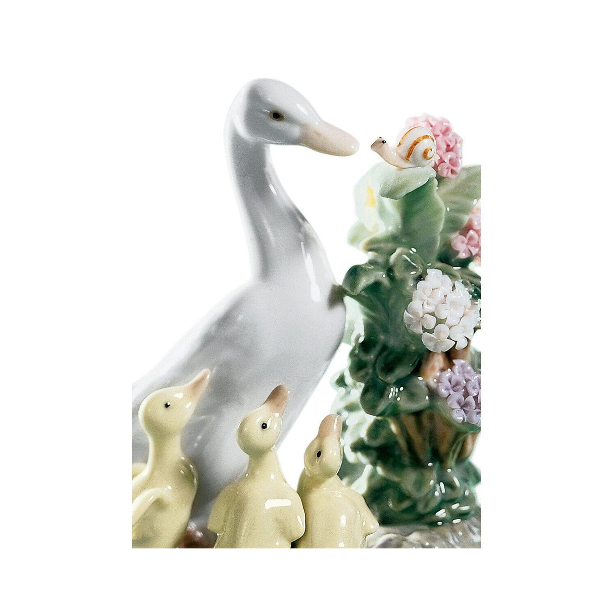 Lladró Figurina Ciao Anatra 12x10cm Porcellana