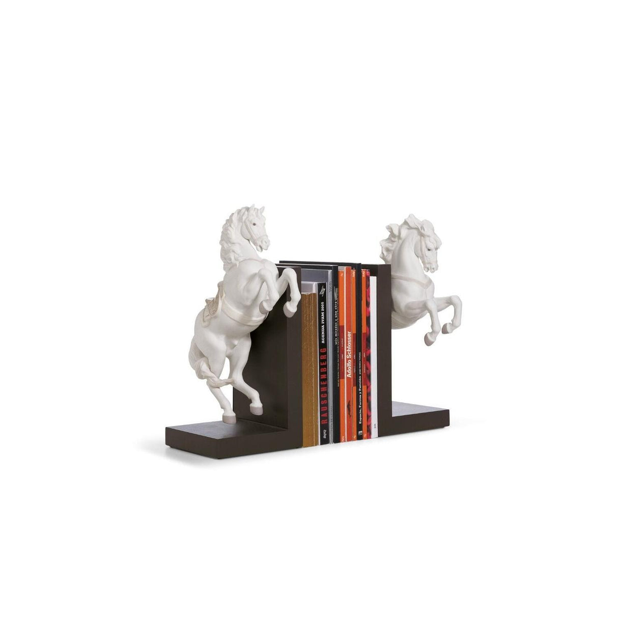 Lladró Figurina Cavallo in Courbette 33x22cm Porcellana