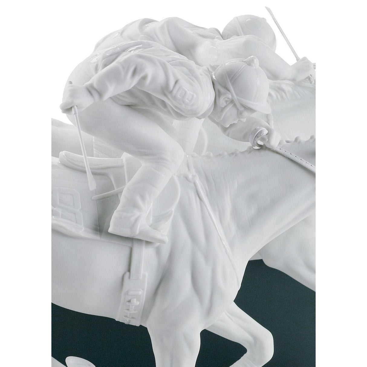 LLADRO' Figurina Corsa di Cavalli Edizione Limitata 28x44cm Porcellana