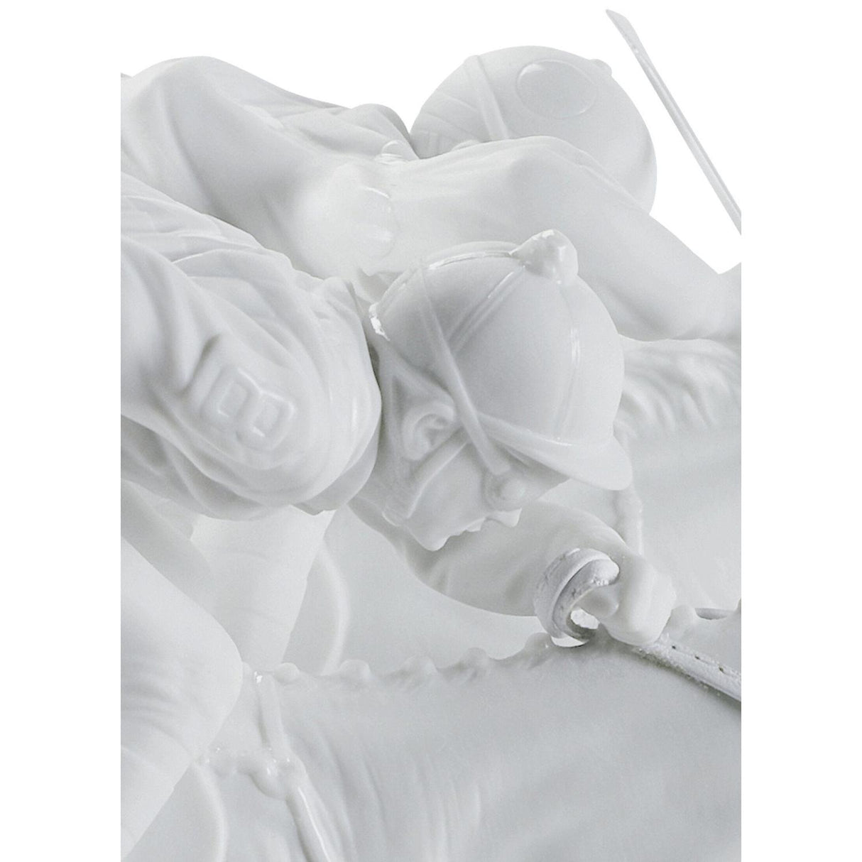 LLADRO' Figurina Corsa di Cavalli Edizione Limitata 28x44cm Porcellana