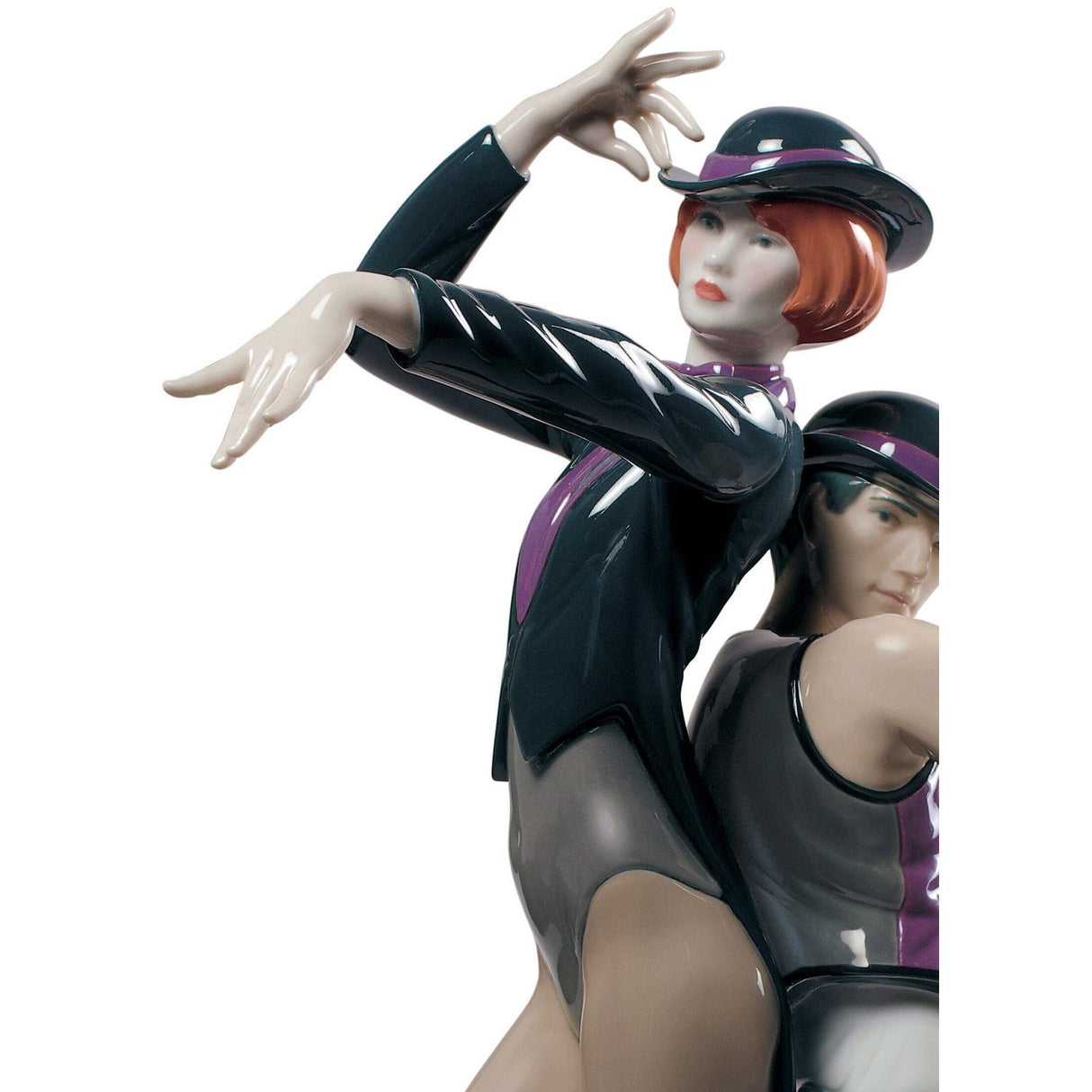 LLADRO' Figurina Coppia Ballerini All That Jazz 38x24cm Porcellana