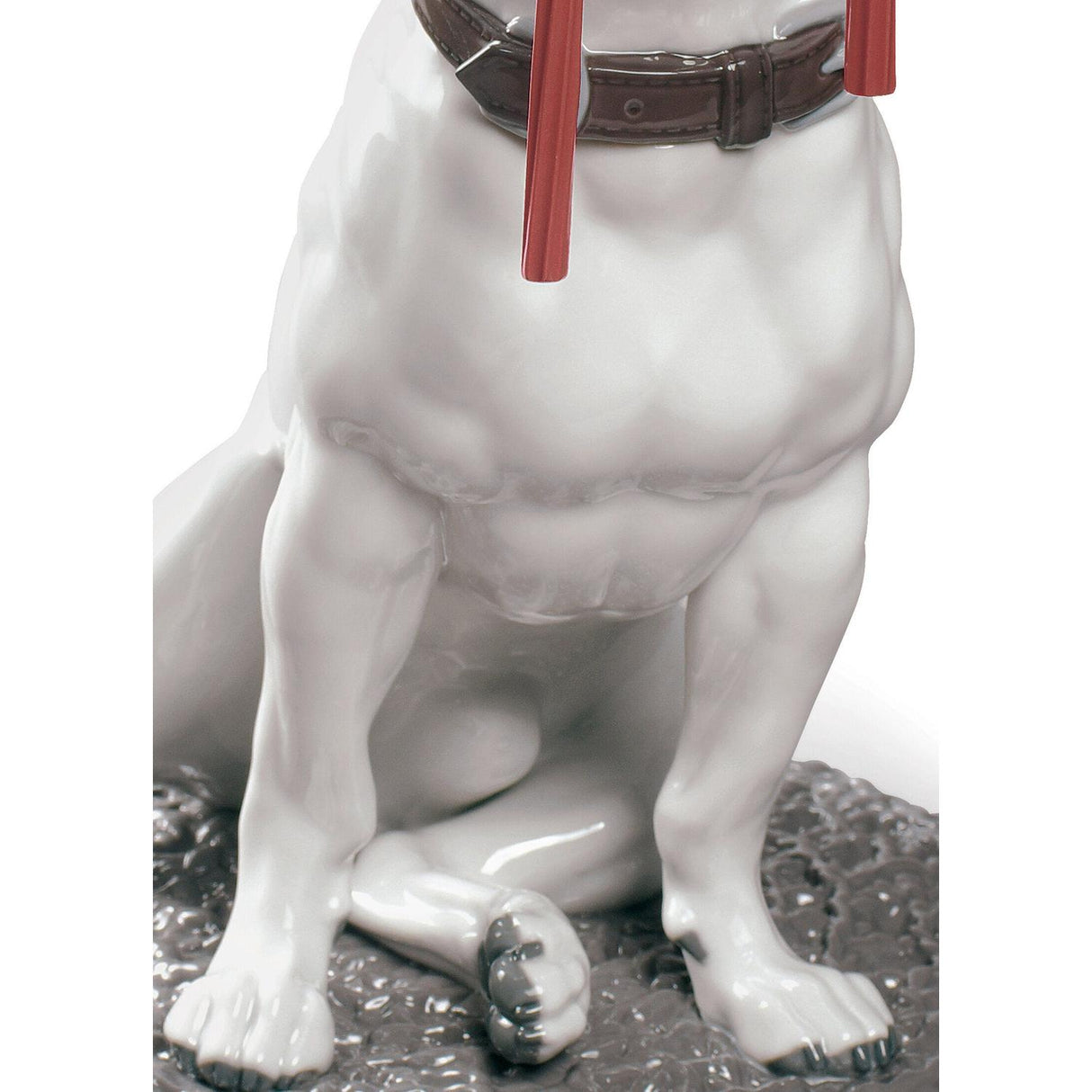 Lladró Figurina Cane Jack Russell con Liquirizia 34x27cm Porcellana