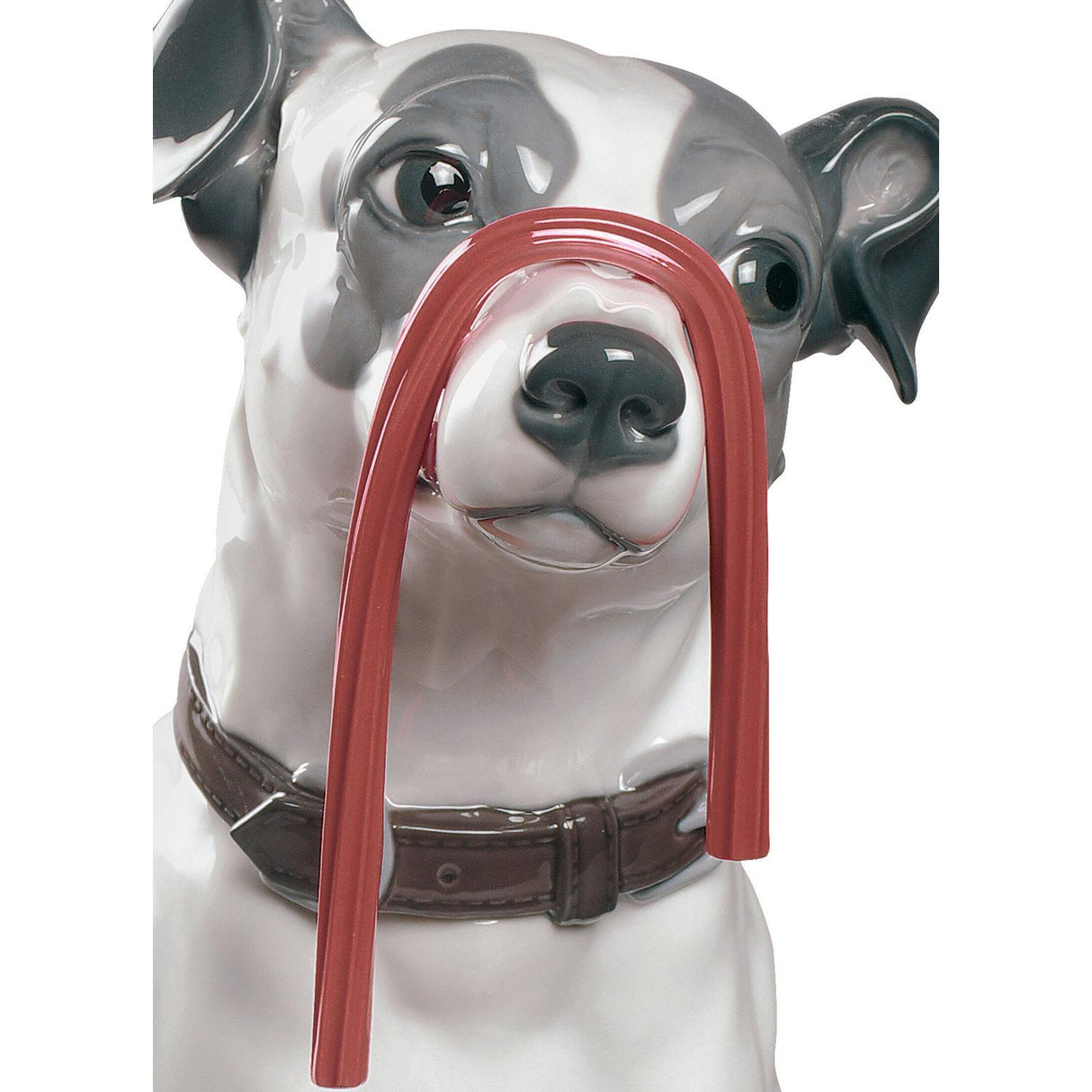 Lladró Figurina Cane Jack Russell con Liquirizia 34x27cm Porcellana