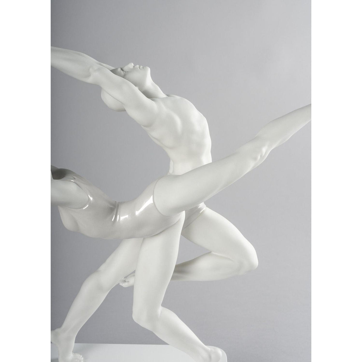 Lladró Figurina Ballerini L'Arte Del Movimento 45x49cm Porcellana