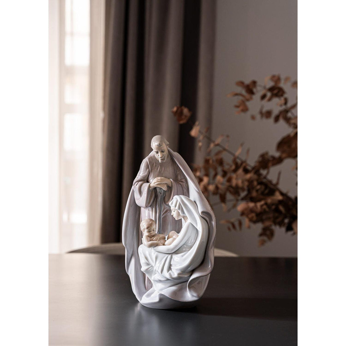 Lladró Figurina la Nascita di Gesù 28x22cm Porcellana