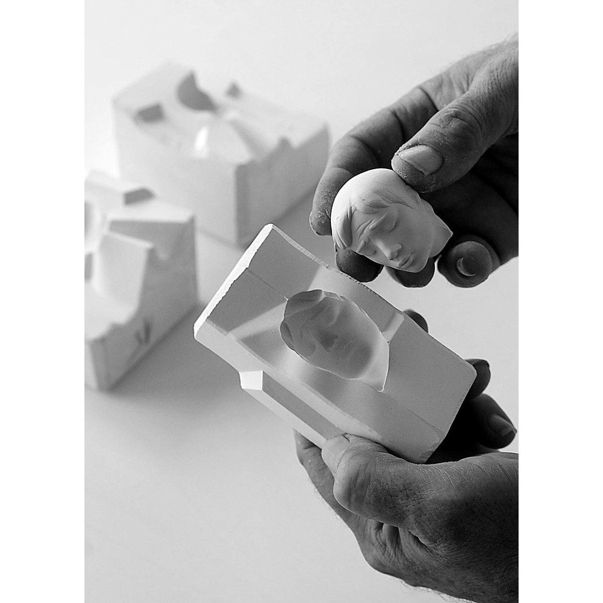 Lladró Scultura Amore II Fiori 27x17cm Porcellana