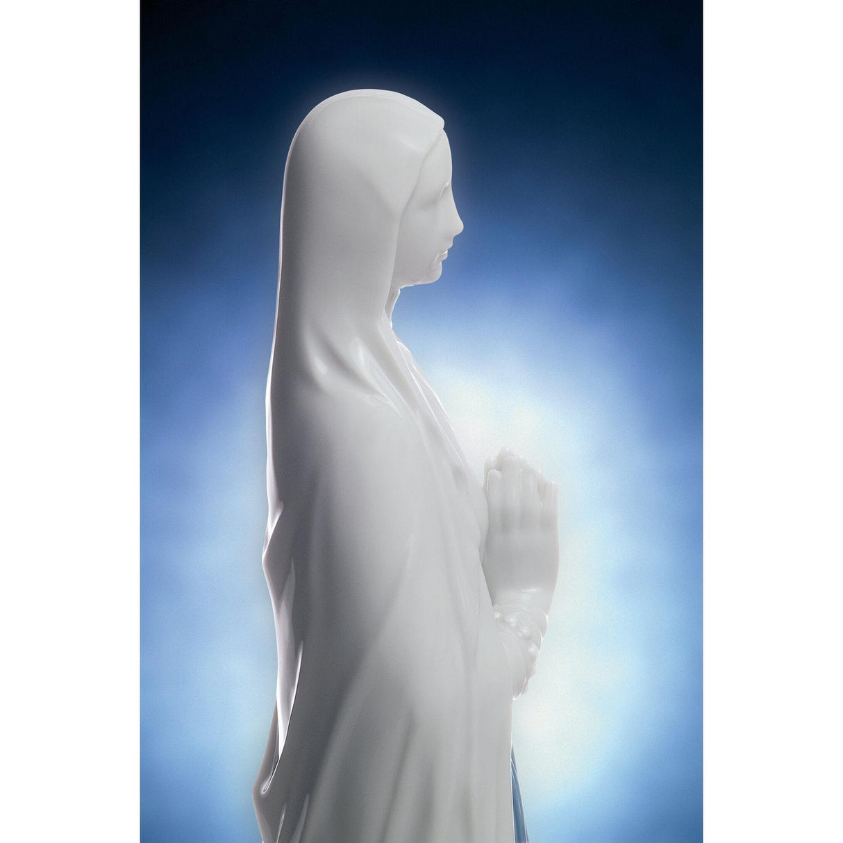 Lladró Figurina Nostra Signora di Lourdes 30x9cm Porcellana