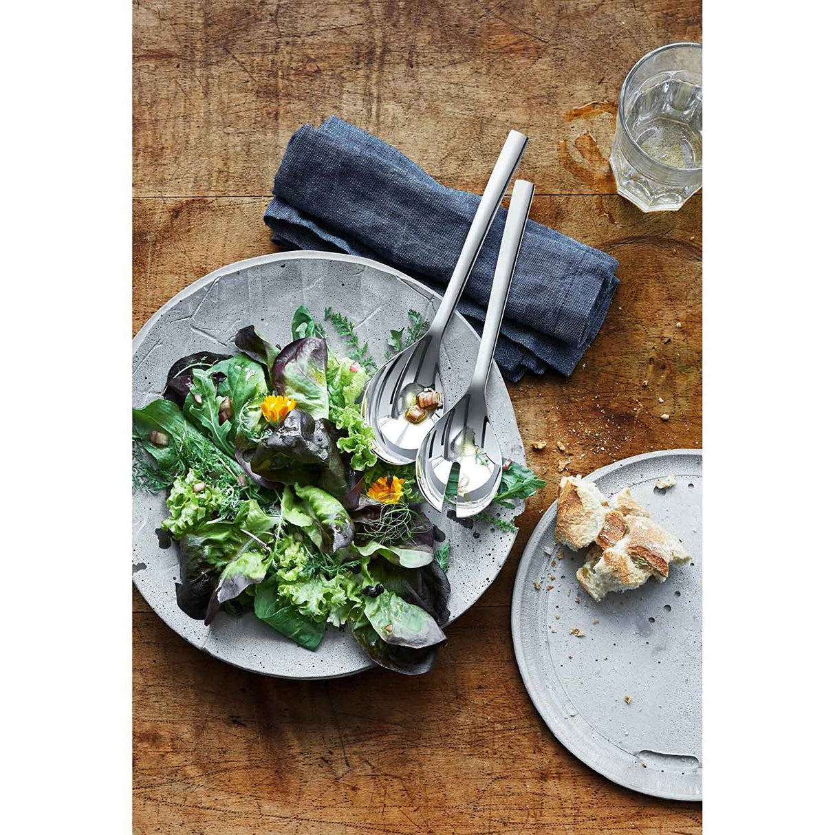 WMF Nuova Set Posate Insalata 25cm Acciaio Inox 18/10 Cromargan