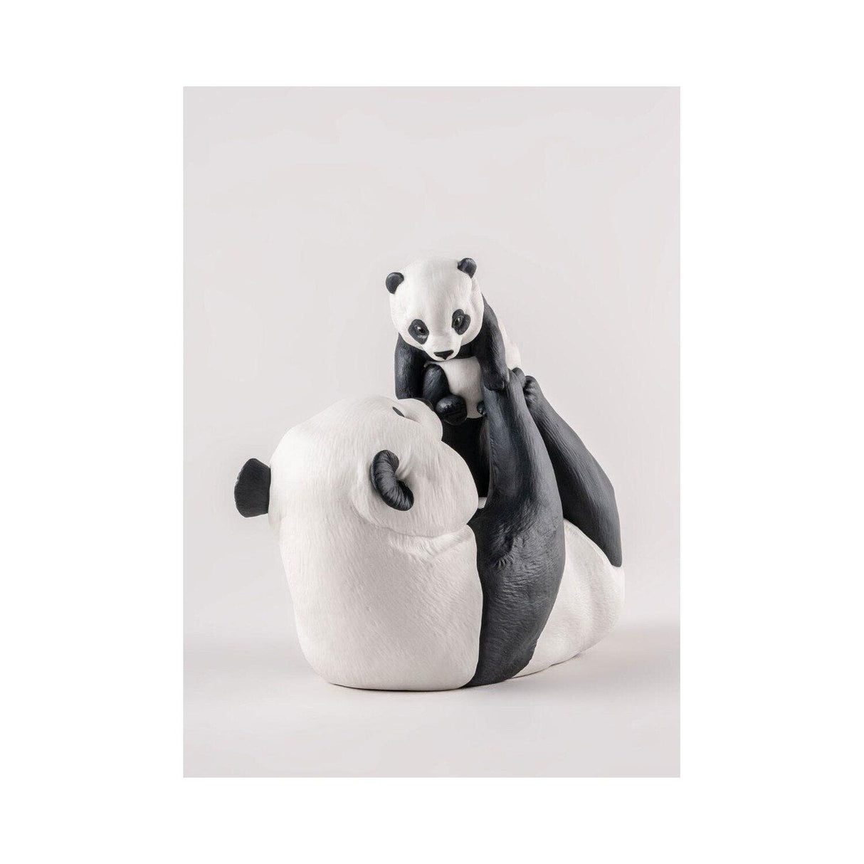 LLADRO' Scultura Mamma Panda 25x30cm Porcellana