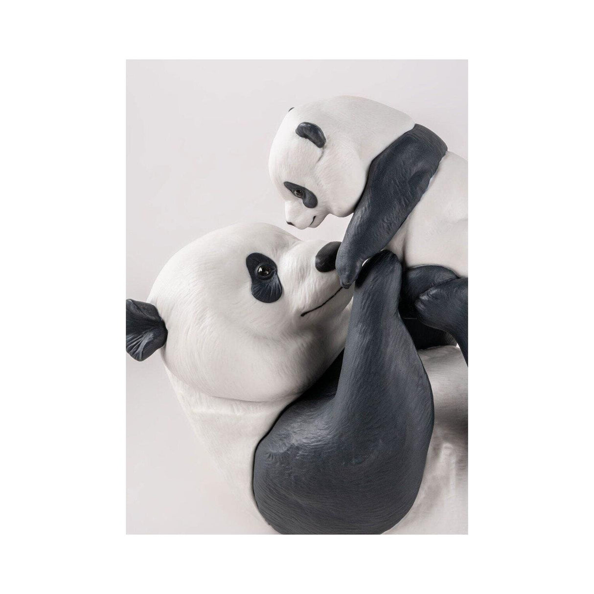 LLADRO' Scultura Mamma Panda 25x30cm Porcellana