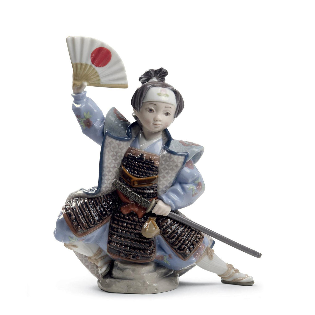 Lladró Figurina Momotaro Edizione Limitata 28x22cm Porcellana