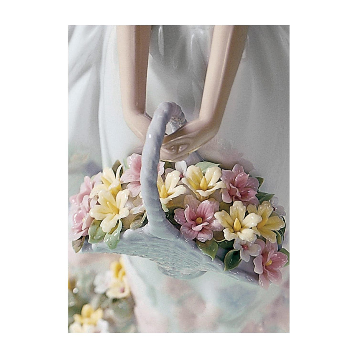 Lladró Figurina Fiori Silvestri 26x21cm Porcellana