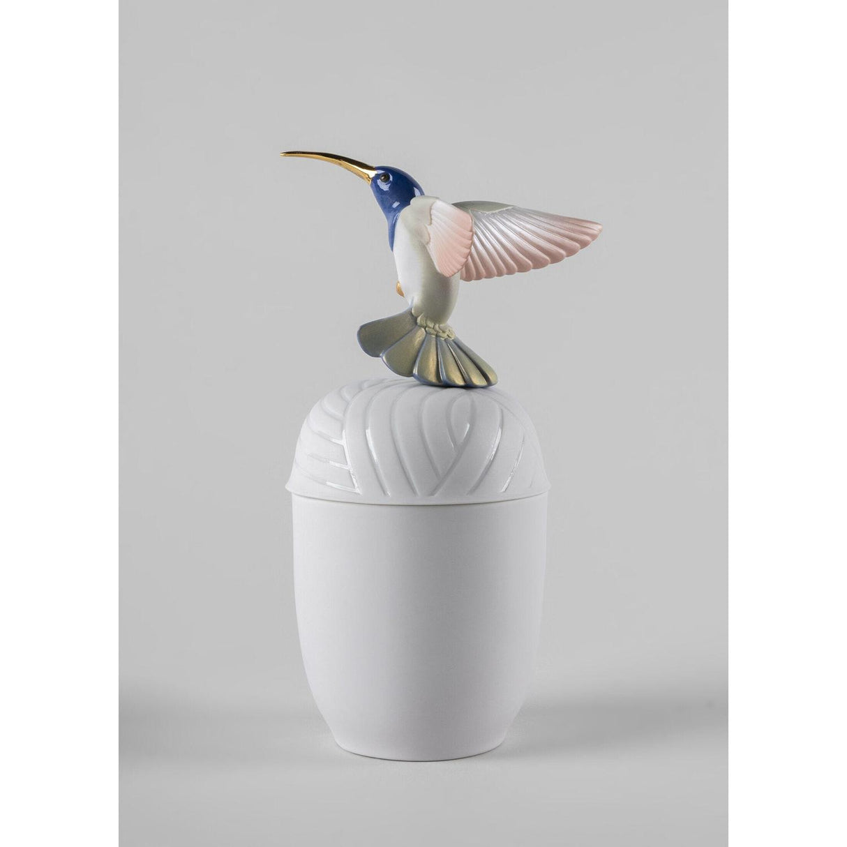 LLADRO' Scrigno Colibrì 29x18cm Porcellana