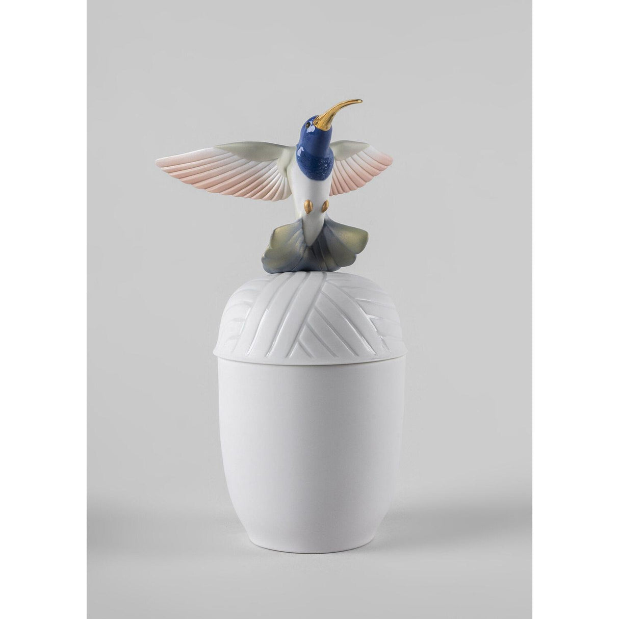 LLADRO' Scrigno Colibrì 29x18cm Porcellana
