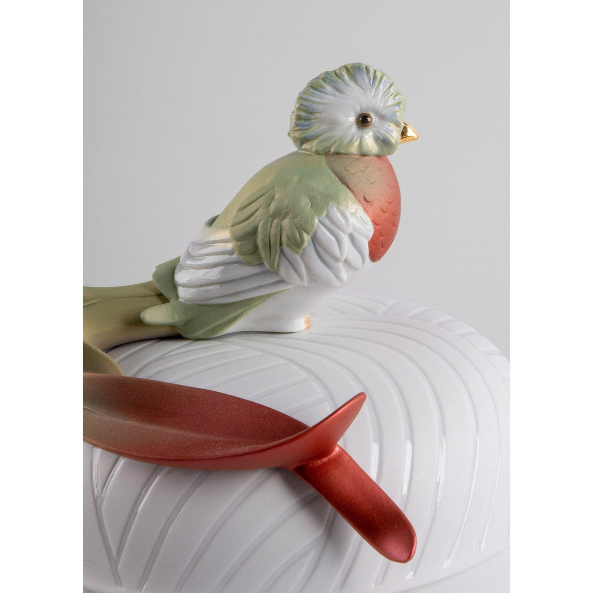 LLADRO' Scrigno Quetzal 26x21cm Porcellana