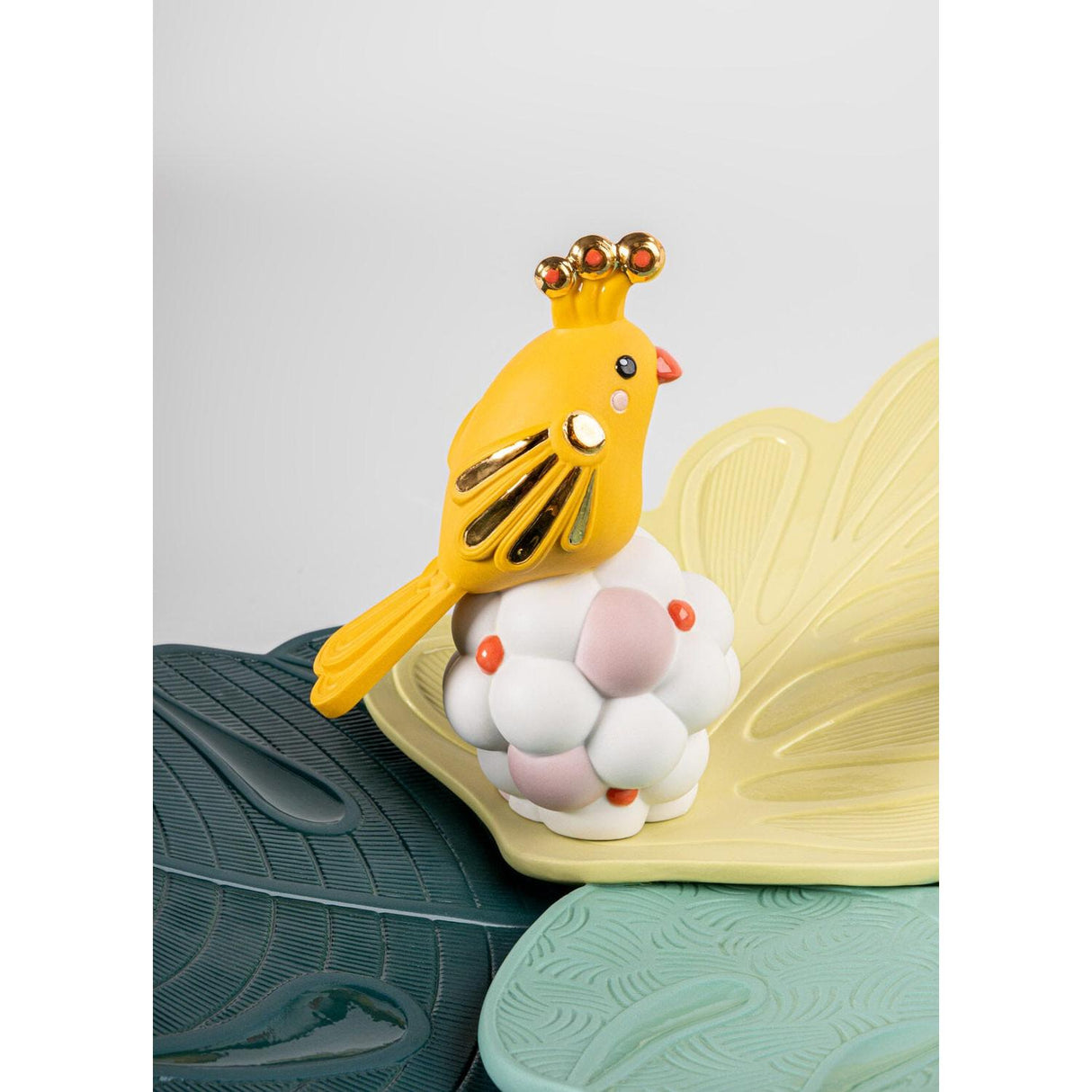 LLADRO' Centro Tavola Utopical 21x47cm Porcellana