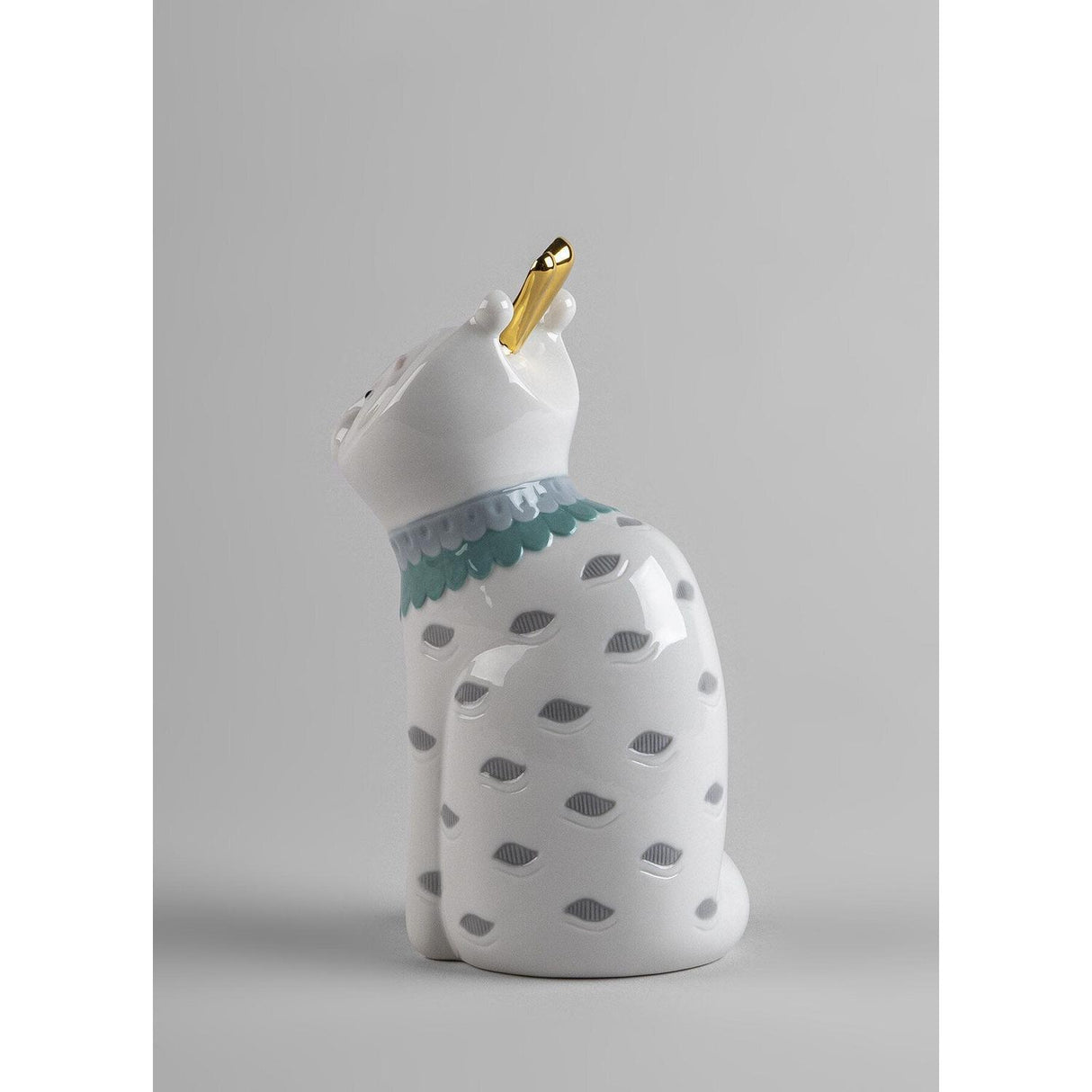 Lladró Amici Sorprendenti Gatto 19x9cm Porcellana