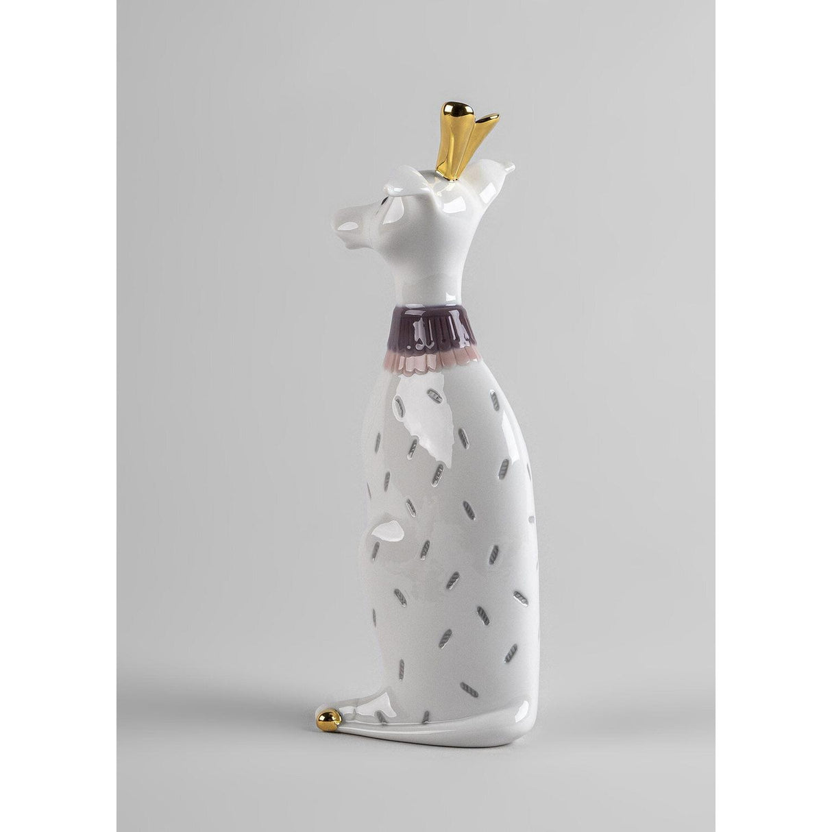 Lladró Figurina Amici Sorprendenti Cane 23x7cm Porcellana