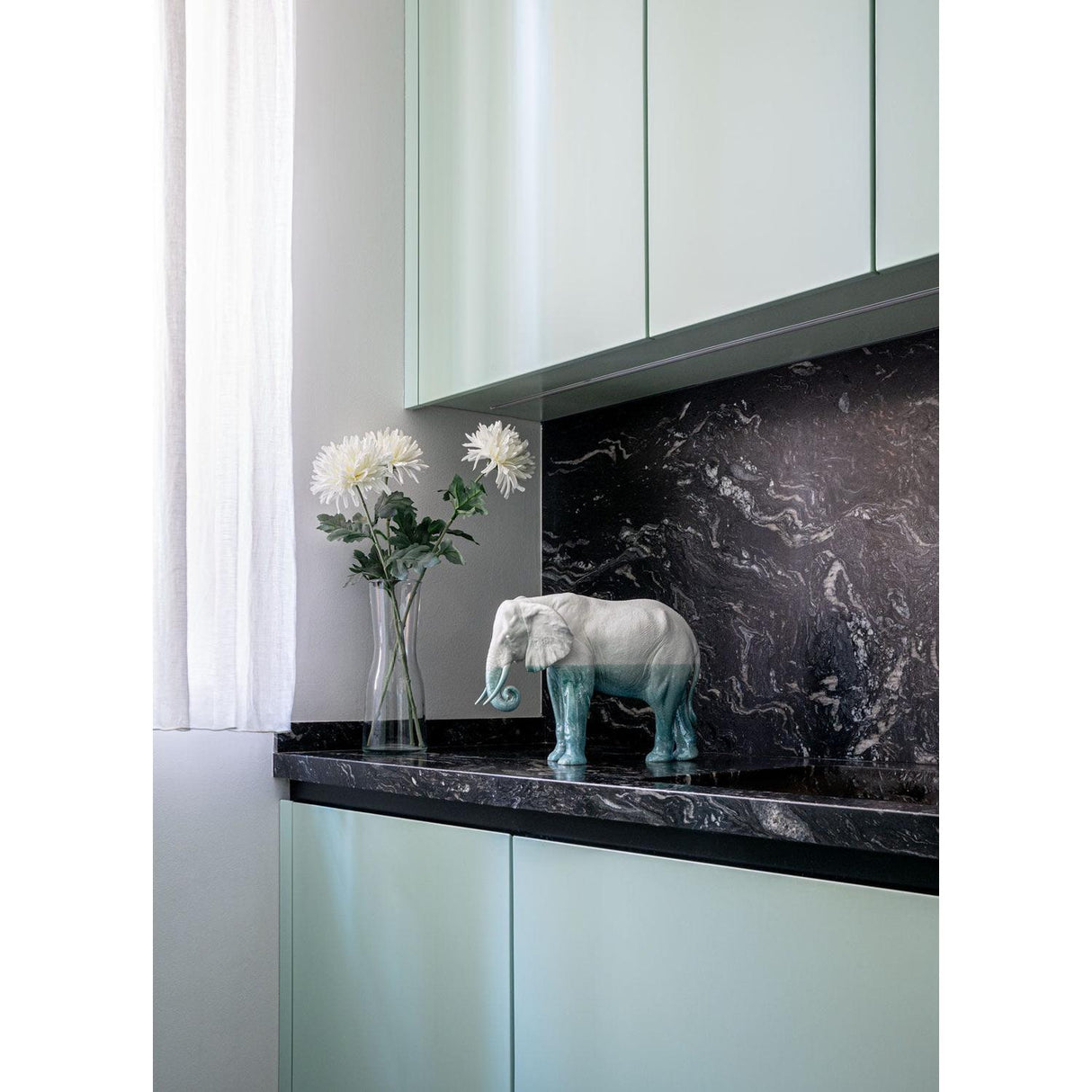 Lladró Scultura Elefante Underwater 27x36cm Porcellana