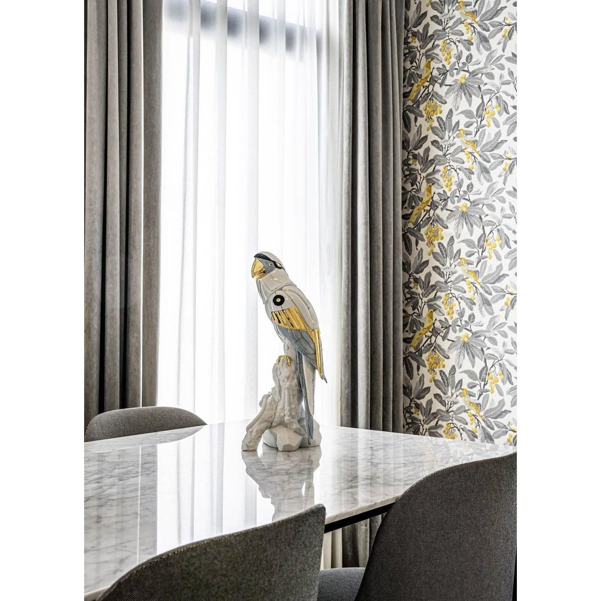 Lladró Scultura Ara Cyborg 45x22cm Porcellana