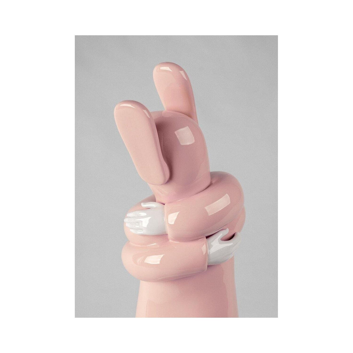 Lladró Scultura Embraced Pink 57x25cm Porcellana