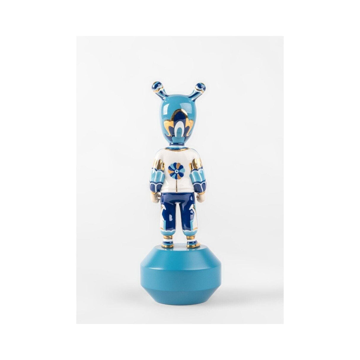 LLADRO' Scultura The Guest By Kzeng Jiang Little 30x11cm Porcellana