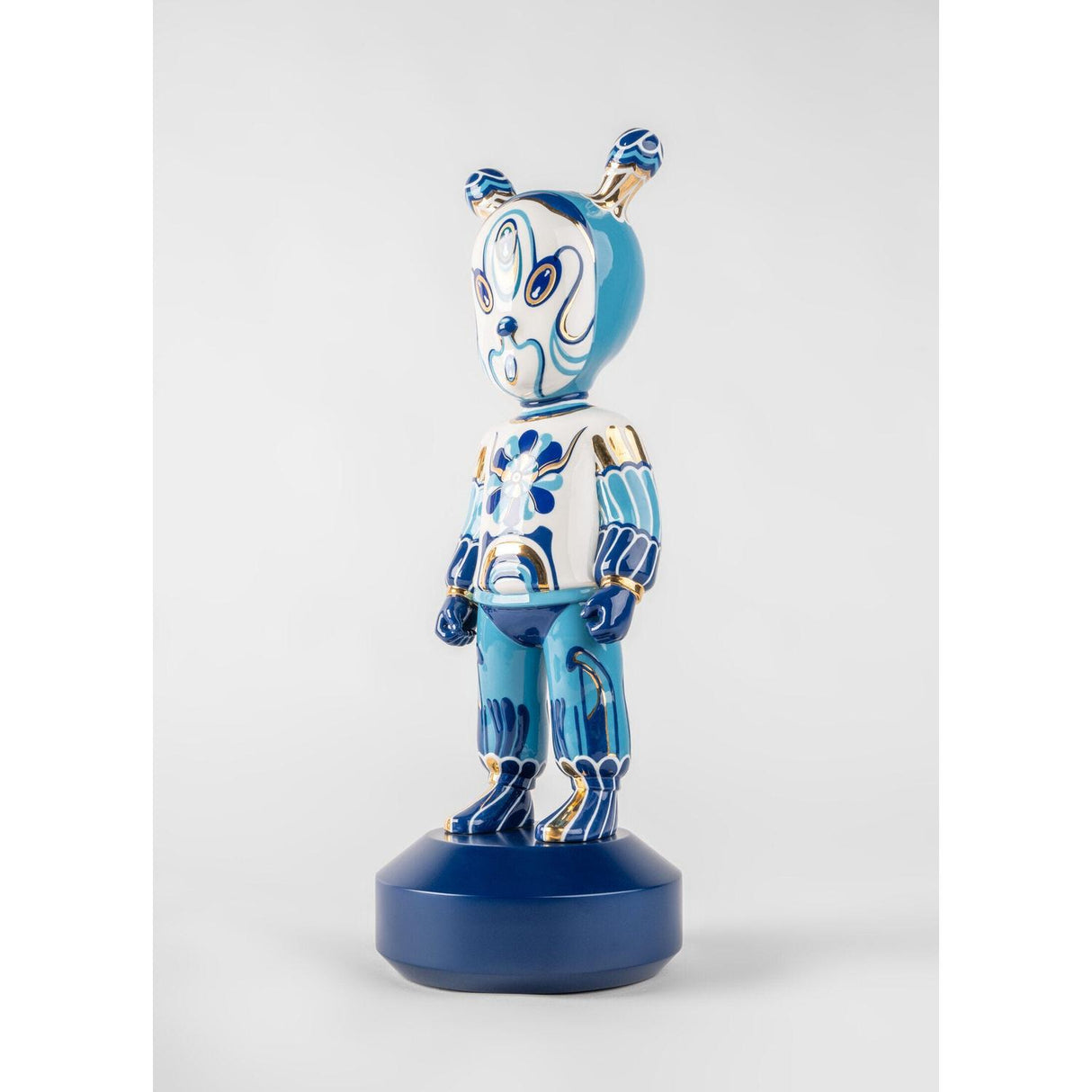 Lladró Scultura The Guest By Kzeng Jiang Big Serie Limitata 52x19cm Porcellana