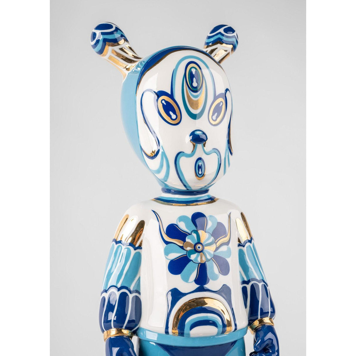 Lladró Scultura The Guest By Kzeng Jiang Big Serie Limitata 52x19cm Porcellana