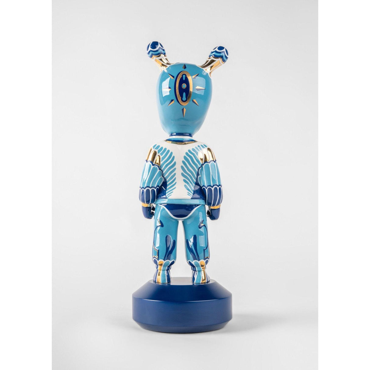 Lladró Scultura The Guest By Kzeng Jiang Big Serie Limitata 52x19cm Porcellana