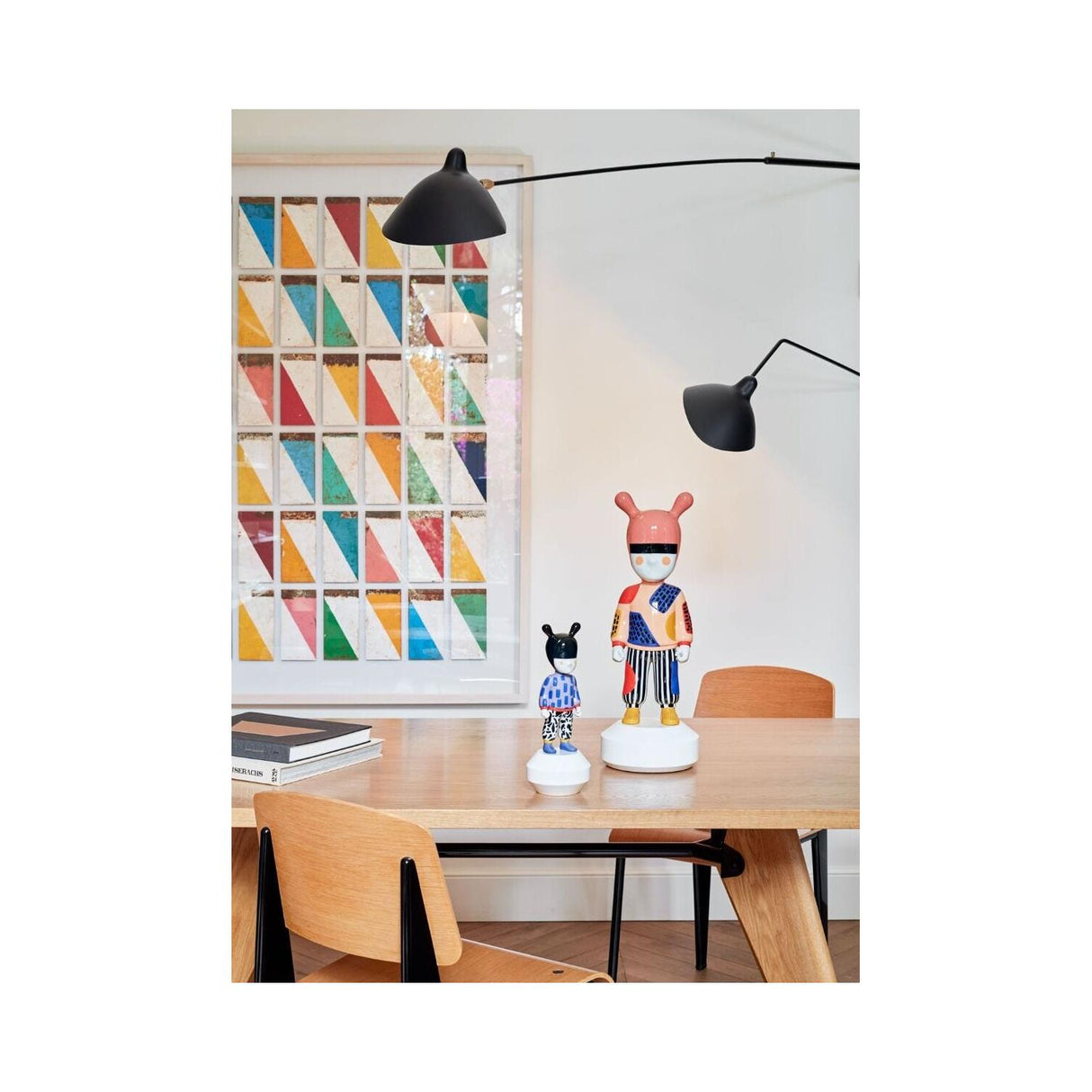 LLADRO' Scultura The Guest By Camille Walala Little Serie Numerate 30x11cm Porcellana