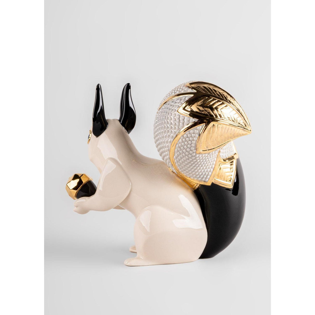 LLADRO' Scultura Scoiattolo Gioiello 22x23cm Porcellana