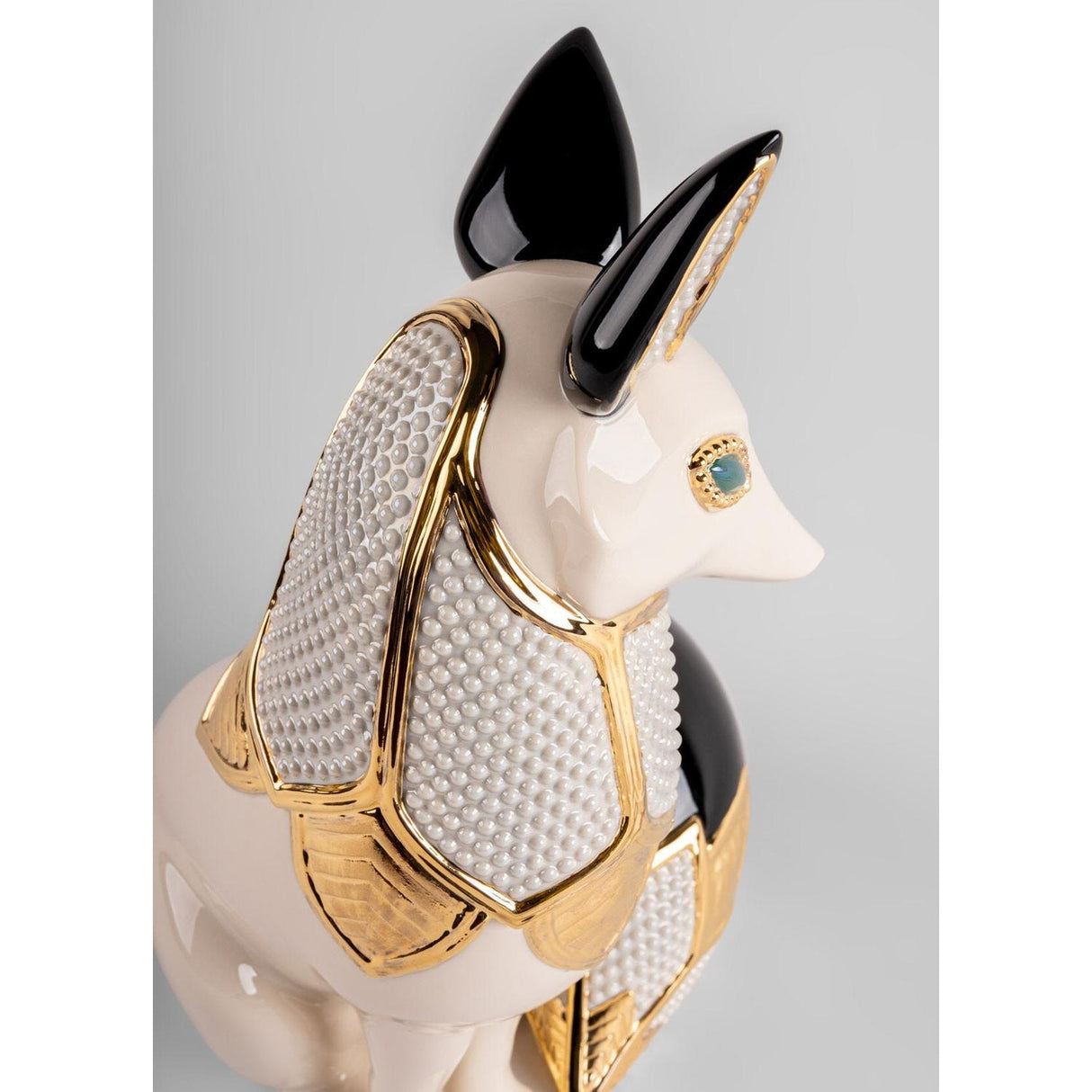 LLADRO' Scultura Volpe Gioiello 32x21cm Porcellana