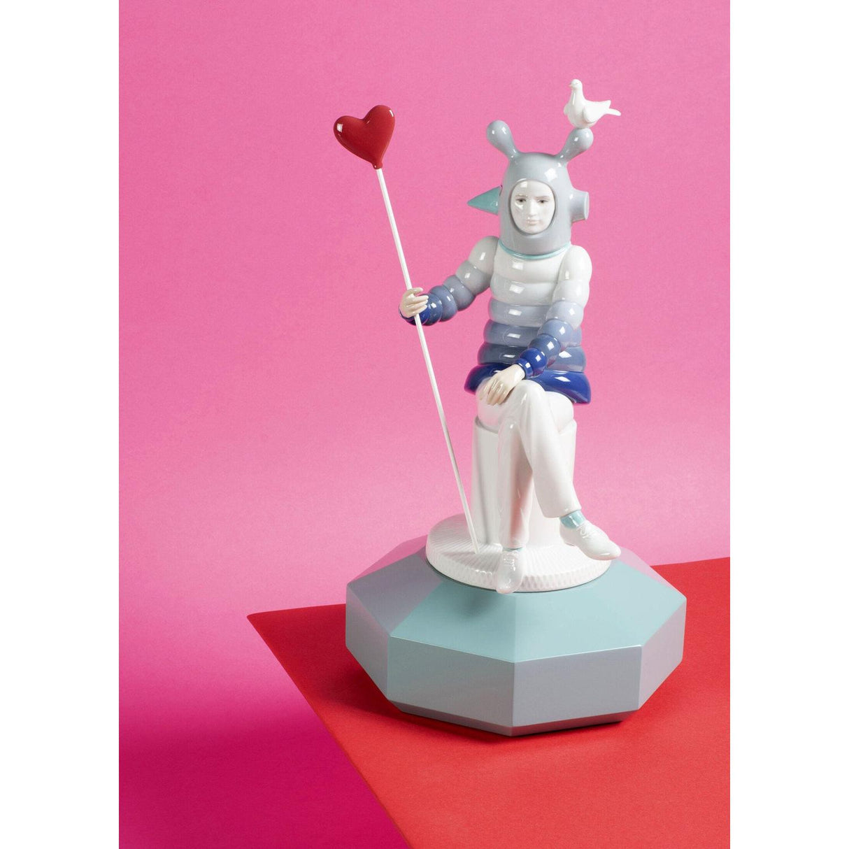LLADRO' Scultura The Lover I By Jaime Hayon 38x22cm Porcellana