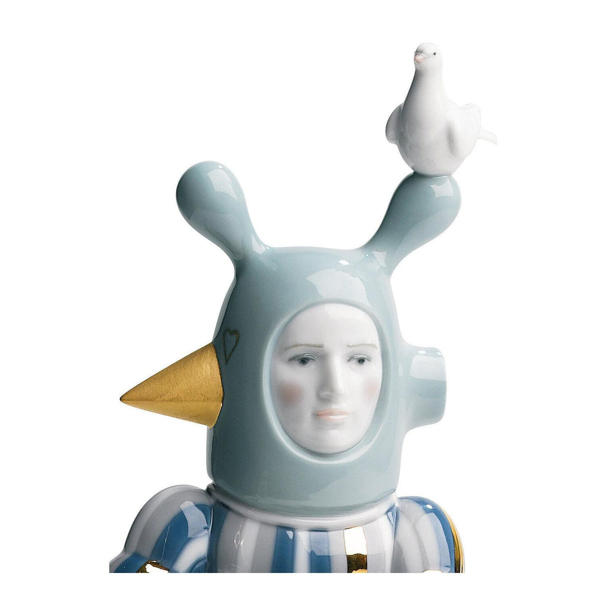 LLADRO' Scultura The Lover III By Jaime Hayon 38x22cm Porcellana