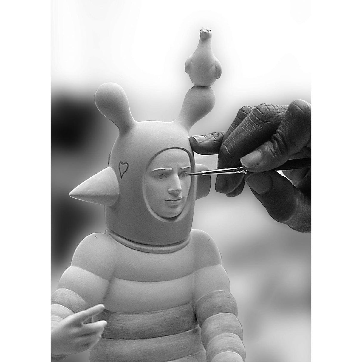 LLADRO' Scultura The Lover III By Jaime Hayon 38x22cm Porcellana