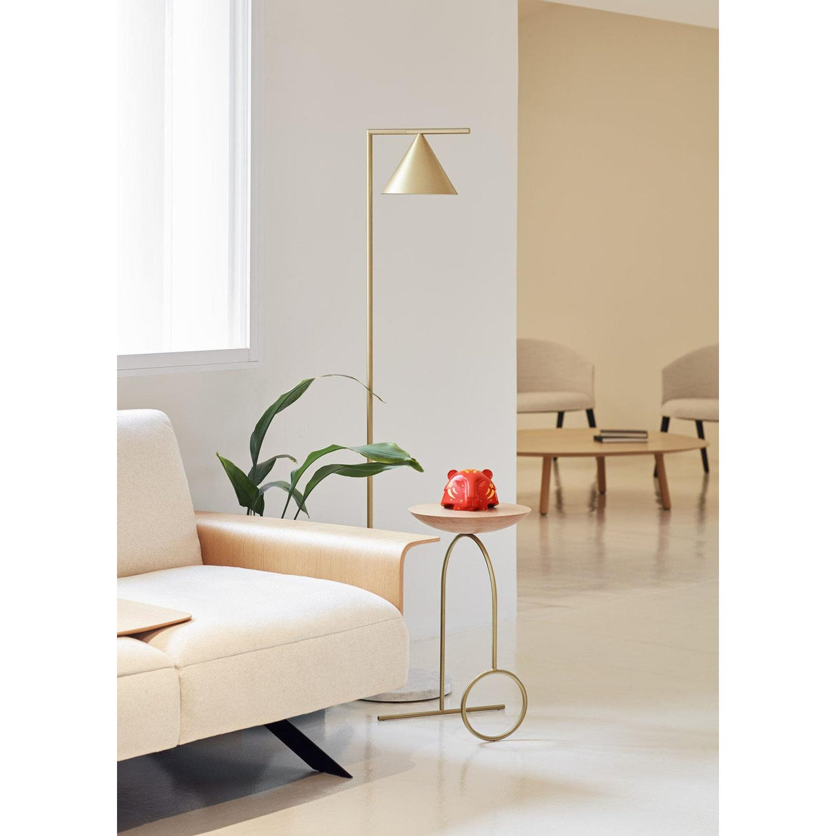 Lladró Scultura la Tigre Rosso Oro 9x14cm Porcellana