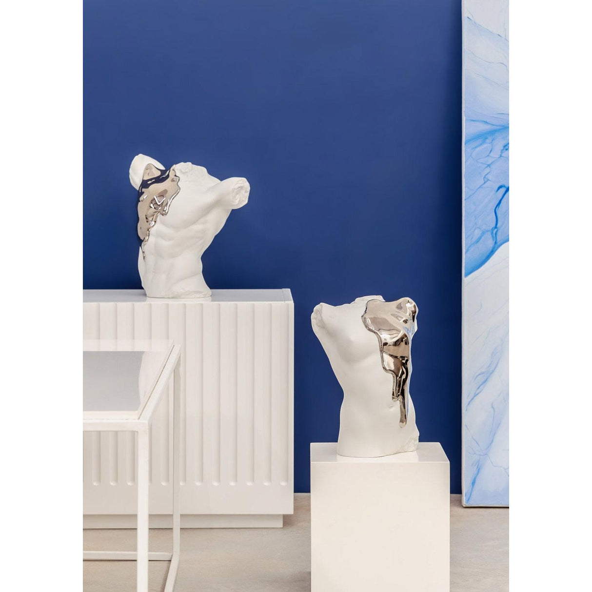 LLADRO' Scultura Eternal Fluidity Uomo 32x30cm Porcellana