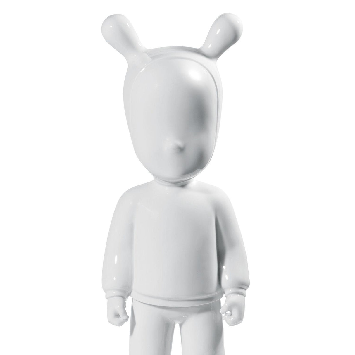 Lladró Figurina The White Guest Modello Grande 52x19cm Porcellana