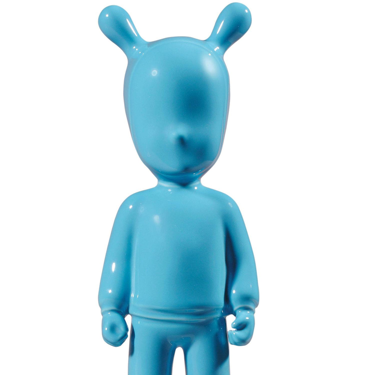 LLADRO' Figurina The Blue Guest Modello Piccolo 30x11cm Porcellana