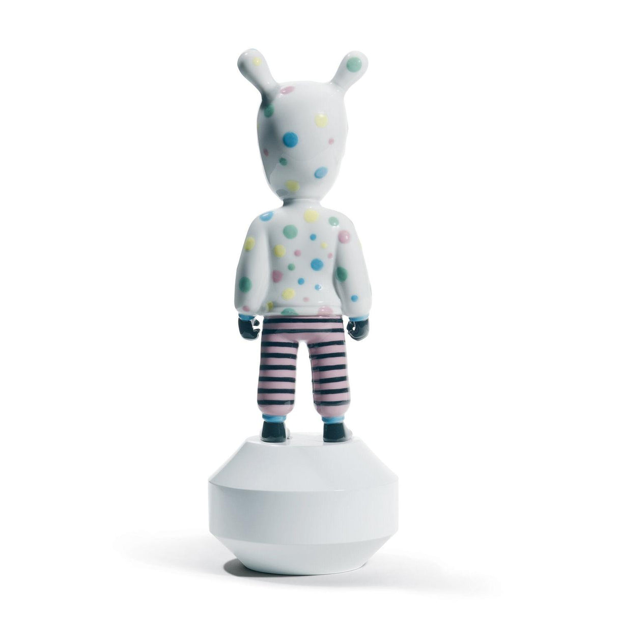 LLADRO' Scultura The Guest By Devilrobots Modello Piccolo Serie Numerate 30x11cm Porcellana