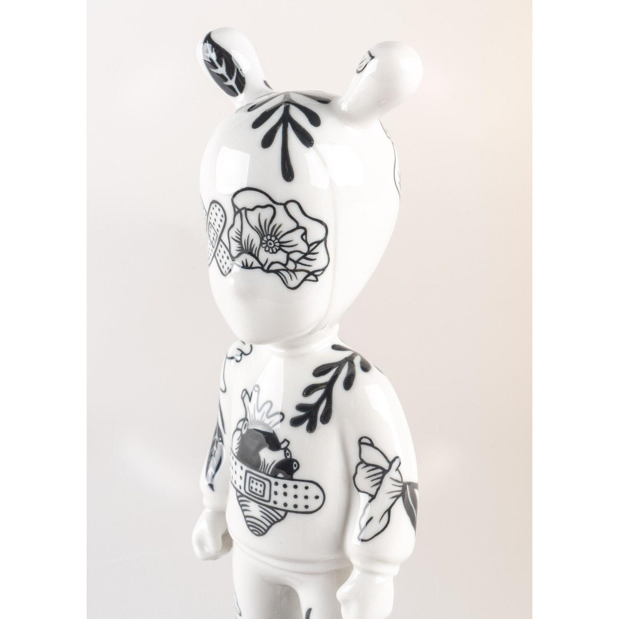 Lladró Scultura The Guest By Henn Kim Little Serie Numerate 30x11cm Porcellana