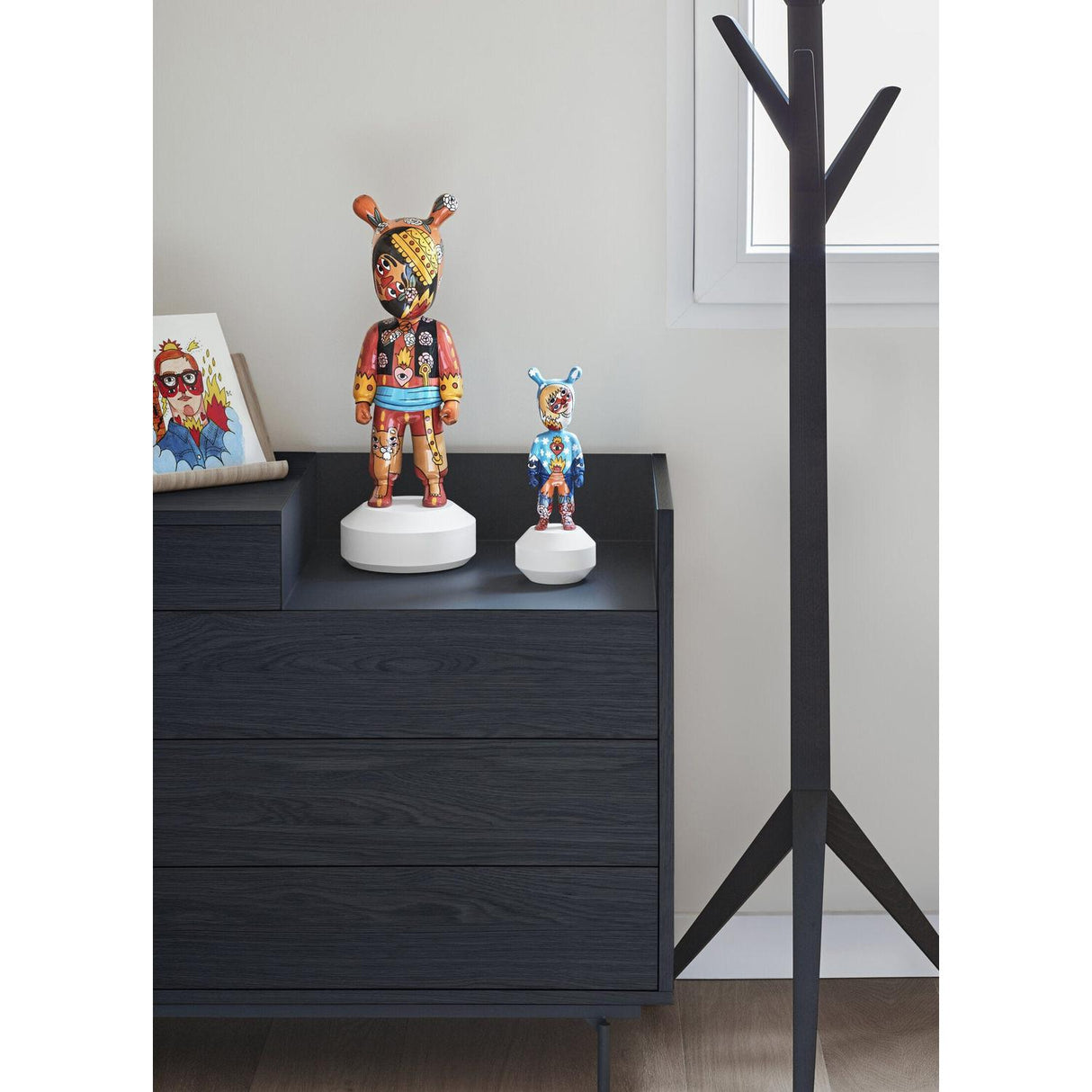 LLADRO' Scultura The Guest By Ricardo Cavolo Piccolo Serie Numerate 30x11cm Porcellana