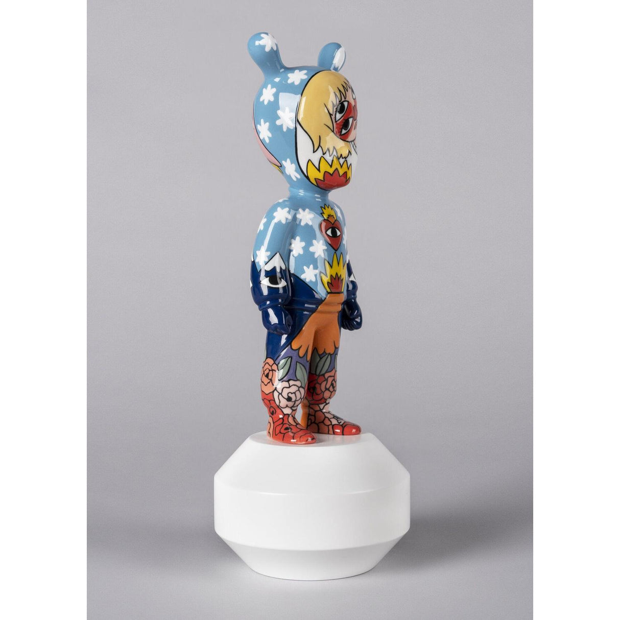 LLADRO' Scultura The Guest By Ricardo Cavolo Piccolo Serie Numerate 30x11cm Porcellana