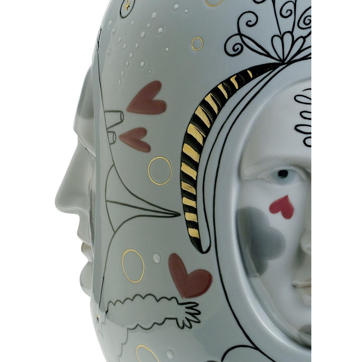 LLADRO' Conversation Vase Edizione Limitata 39x27cm Porcellana