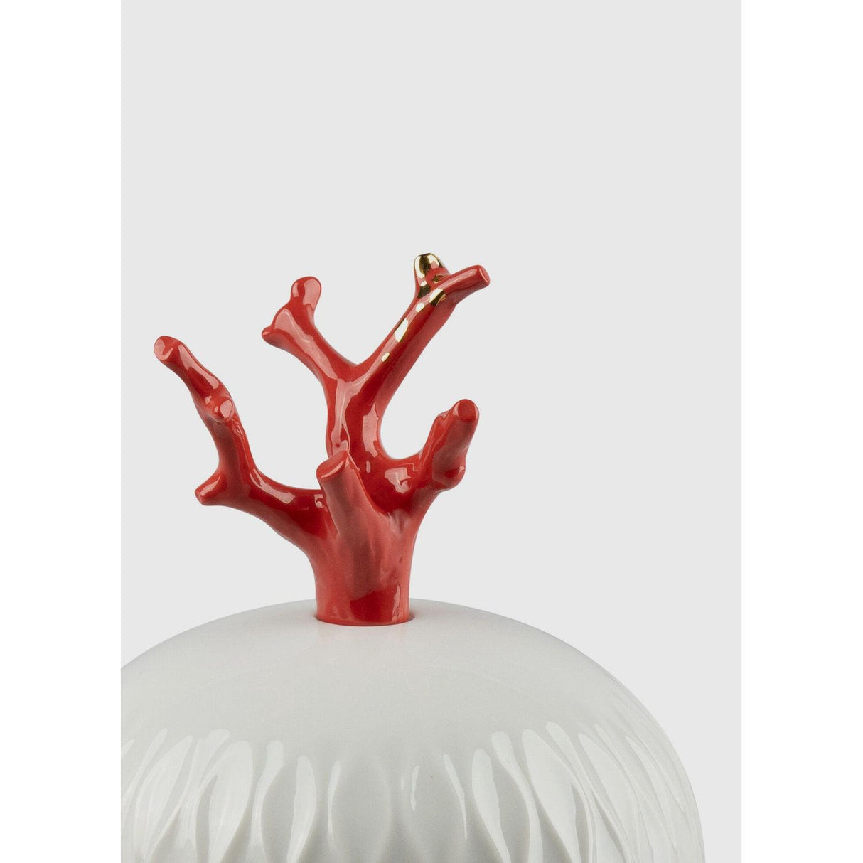 LLADRO' Candela Coral Aroma Mediterrean Beach 22x14cm Porcellana