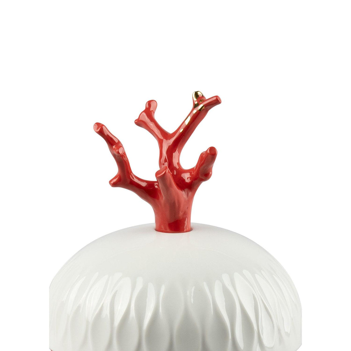 LLADRO' Candela Coral Aroma Mediterrean Beach 22x14cm Porcellana