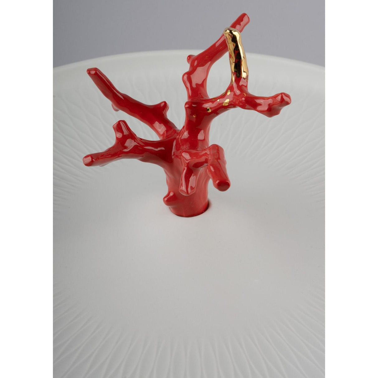LLADRO' Centro Tavola Coral 25x39cm Porcellana