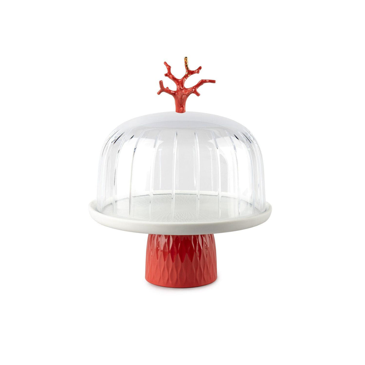 LLADRO' Tortiera Coral 40x31cm Porcellana